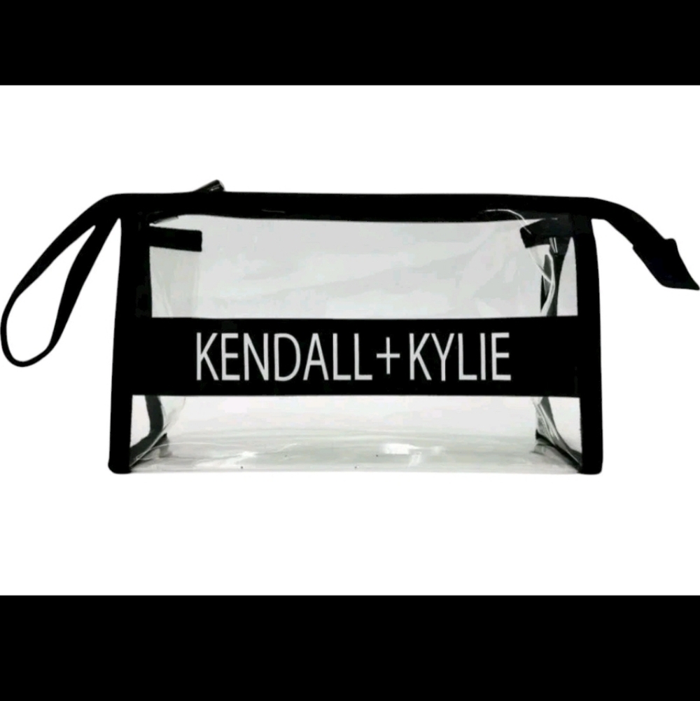 Kendall + Kylie Cosmetic Clear Makeup Bag